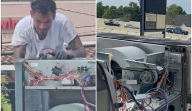 Repairman snares alleged air-conditioner vandal above Houston business