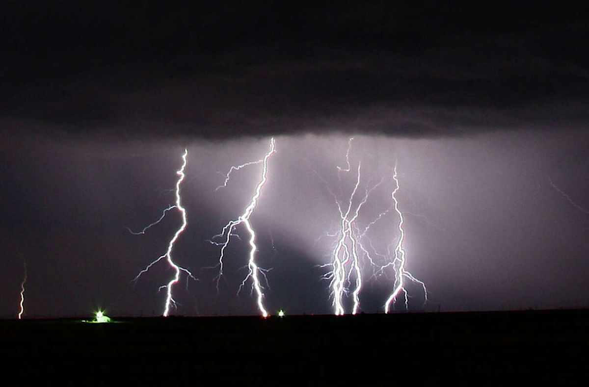 Texas could see hail, high winds and temperatures in the 50s