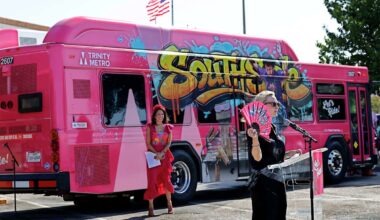 Trinity Metro rebrands Fort Worth bus route with La Linea Rosa to celebrate Hispanic culture