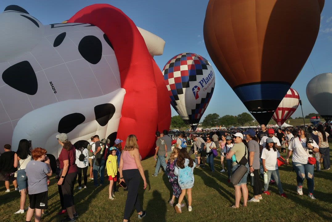 Plan your weekend among the clouds at the Plano Balloon Festival