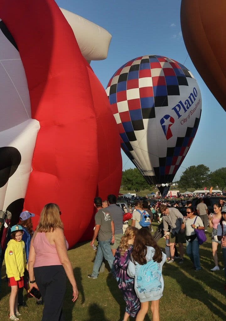 Plan your weekend among the clouds at the Plano Balloon Festival