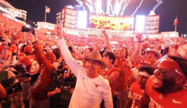 Texas' comeback win over Ohio State was ESPN's most-watched regular-season game in a decade