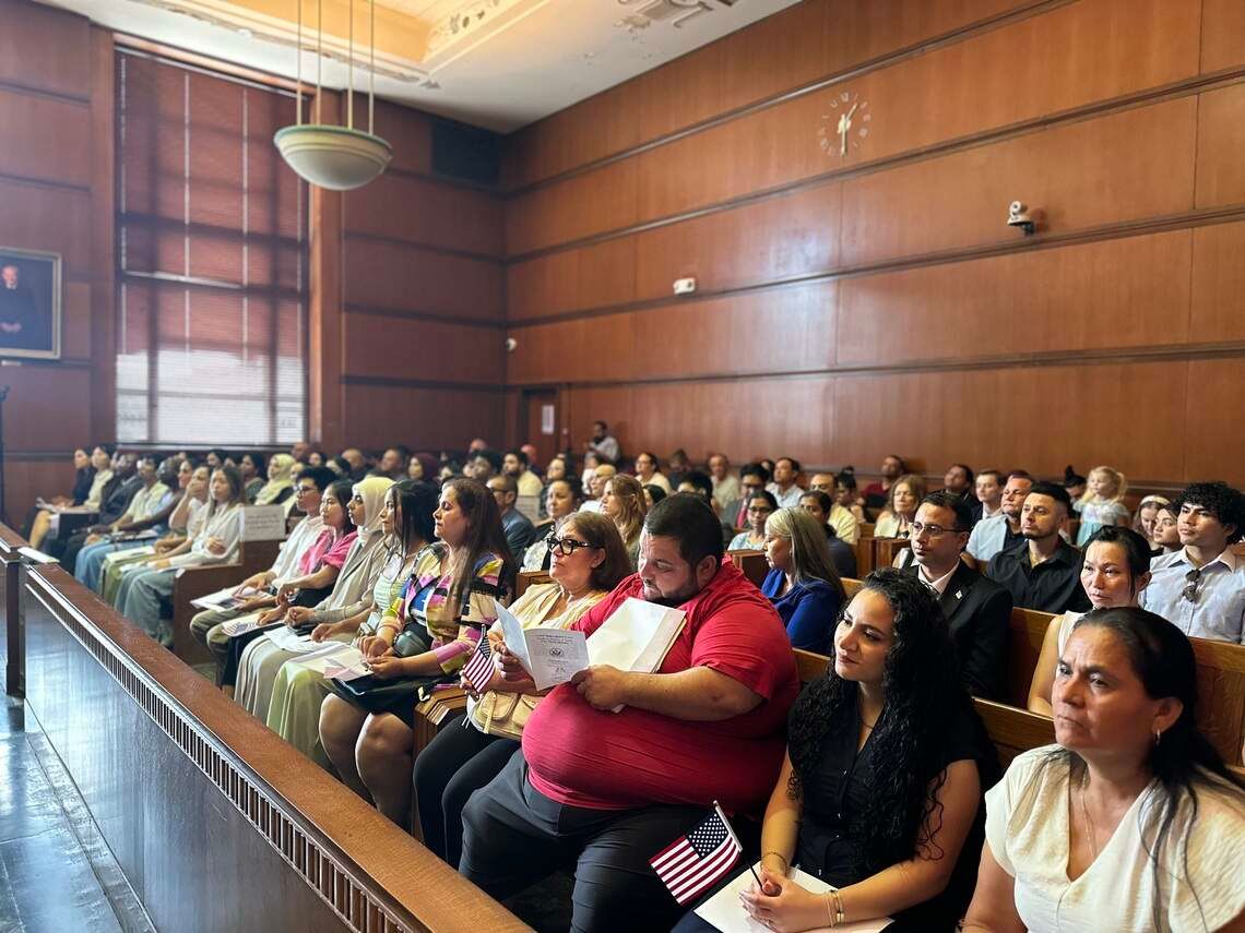 ‘What a privilege.’ With tears of joy, 49 new Americans take oath in Fort Worth