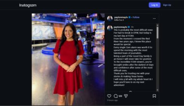 Fox 4 reporter Payton May departs Dallas station after two years of work