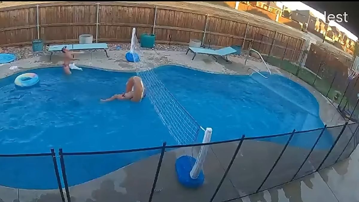Camaro Narrowly Misses 3 Kids After Blasting Through Fort Worth Backyard Fence