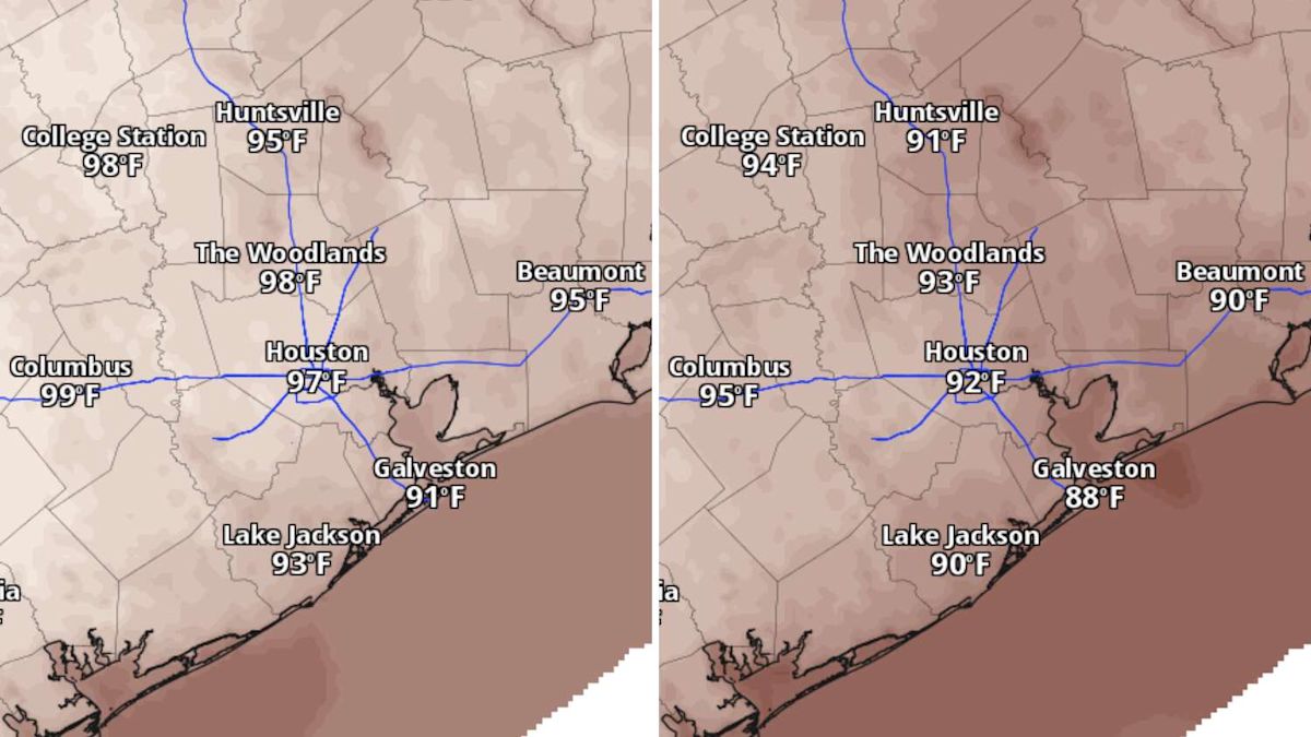 Houston heat could challenge a daily record Wednesday. What changes next?