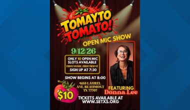 Southeast Texas comedians can share stage with touring comic Donna Lee in Beaumont Saturday night
