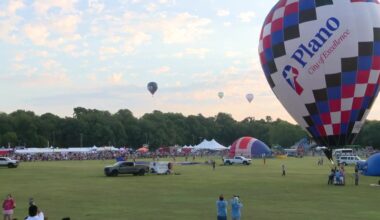 Plano Balloon Festival returns featuring hot air balloons, laser shows and FOX 4