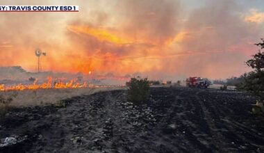 Central Texas fire crews help with statewide wildfire outbreak