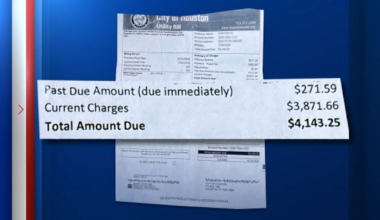 'Outrageous': ABC13 viewer says she received $4,100 water bill from City of Houston