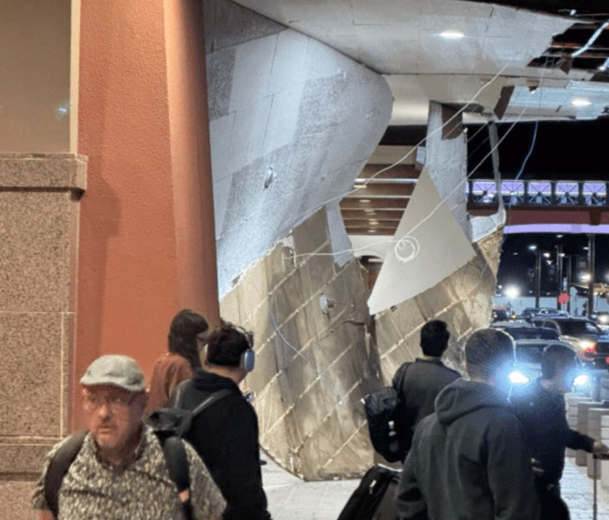 No injuries reported after El Paso Airport ceiling collapse