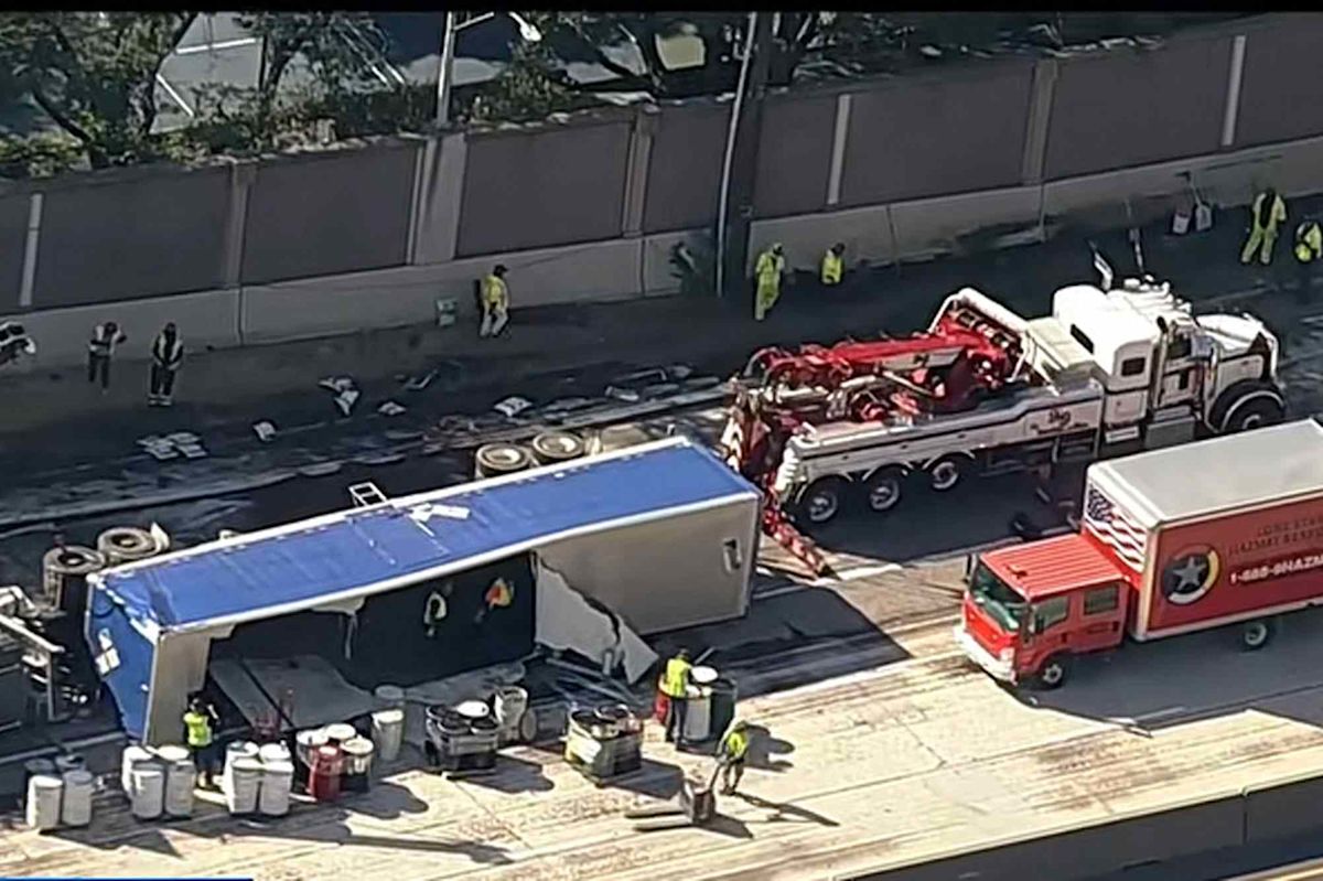 Serious Crash on Texas Highway Injures 3, Causes Diesel Spill and Hazmat Response