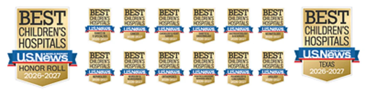 Texas Children's Named a Best Children's Hospital and is Number One in Texas Again for 18th Consecutive Year