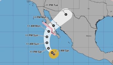 Flood watch in El Paso, New Mexico as Hurricane Polo rain heads to area