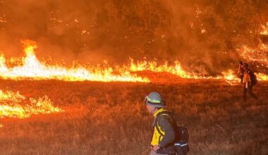 Five Texas wildfires pull Central Texas crews onto Palo Pinto, Sutton fire lines