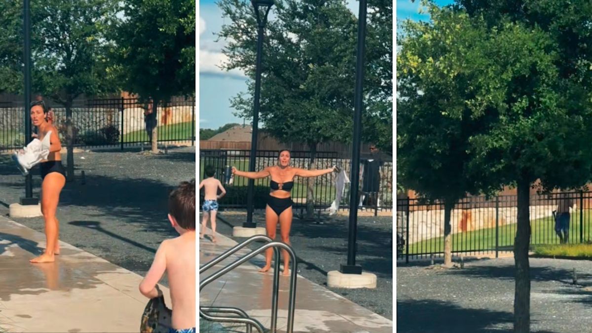 Texas woman calls husband during a dispute over community pool with black children, then he shows up armed with an ar-style weapon