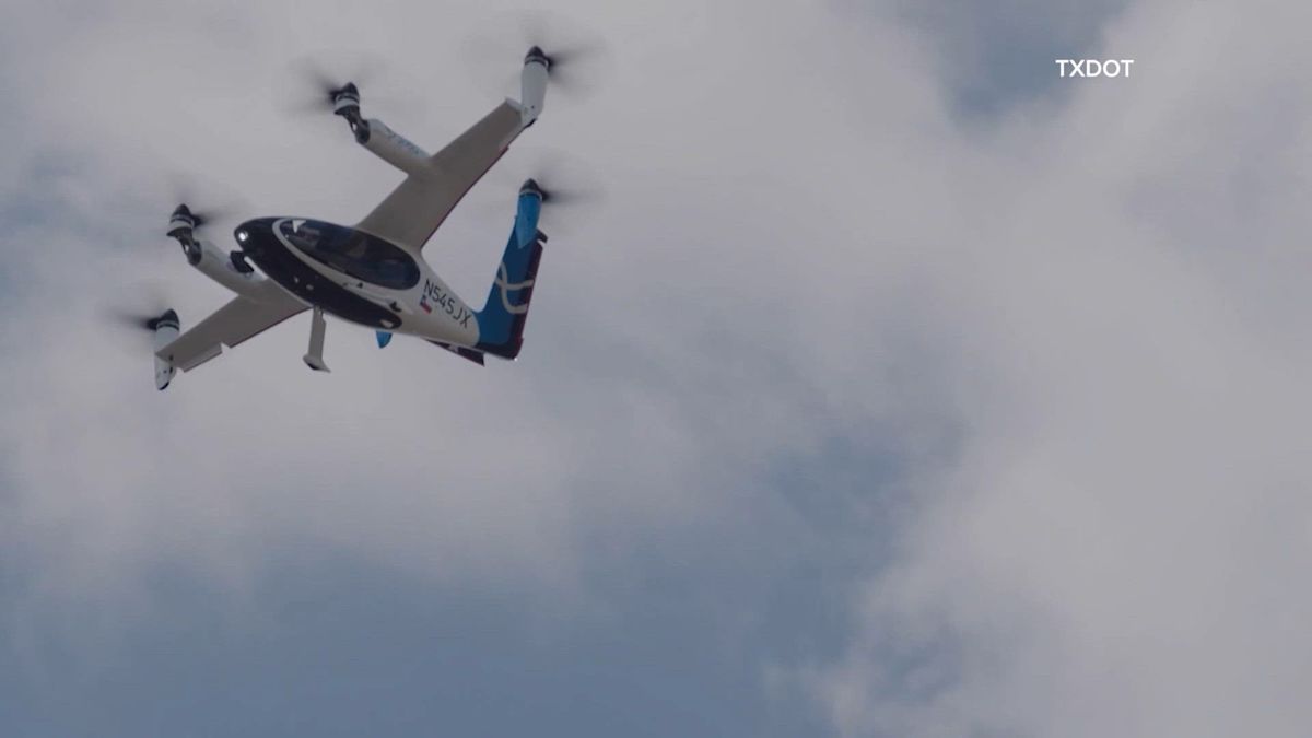 Electric air taxis take flight in Fort Worth, kicking off Texas pilot program