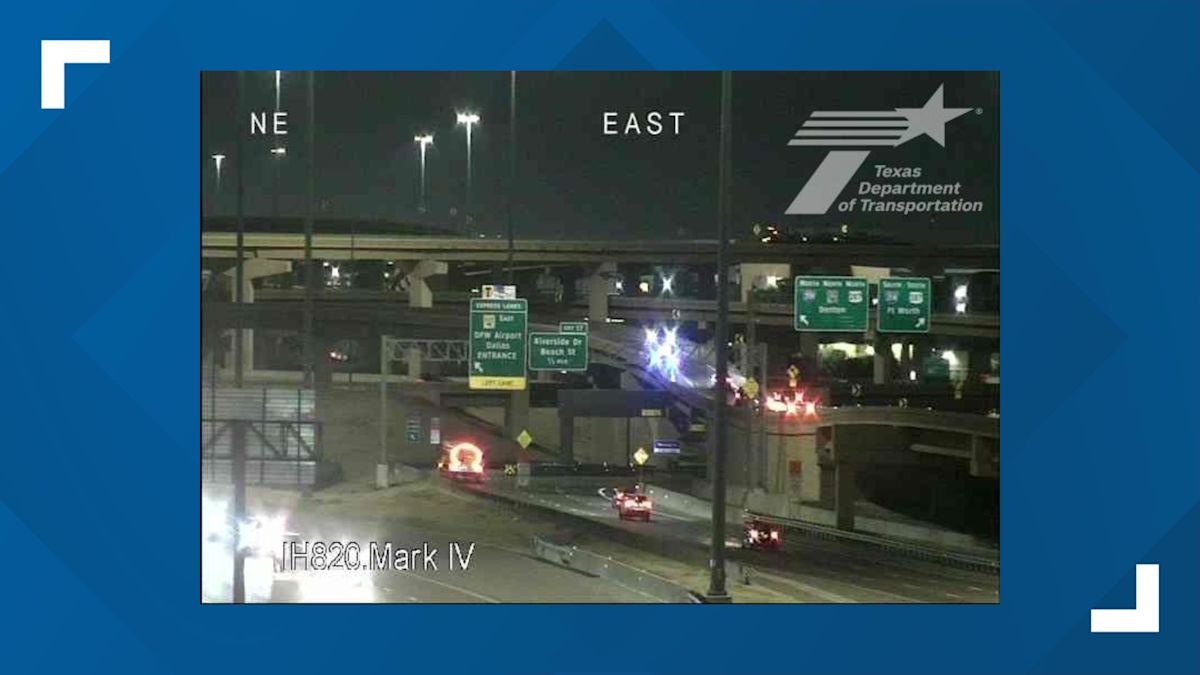 Motorcyclist killed after crash on Northeast Loop 820 in Fort Worth, police say