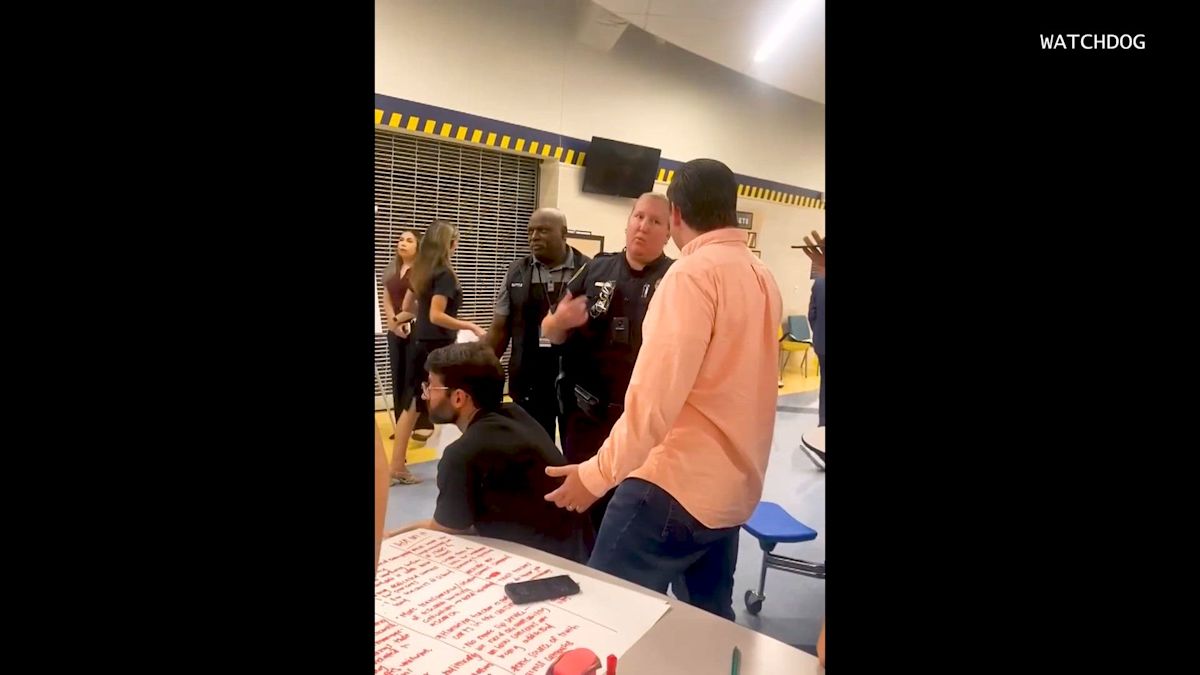 Parent removed from Fort Worth ISD meeting while seeking answers about teaching methods