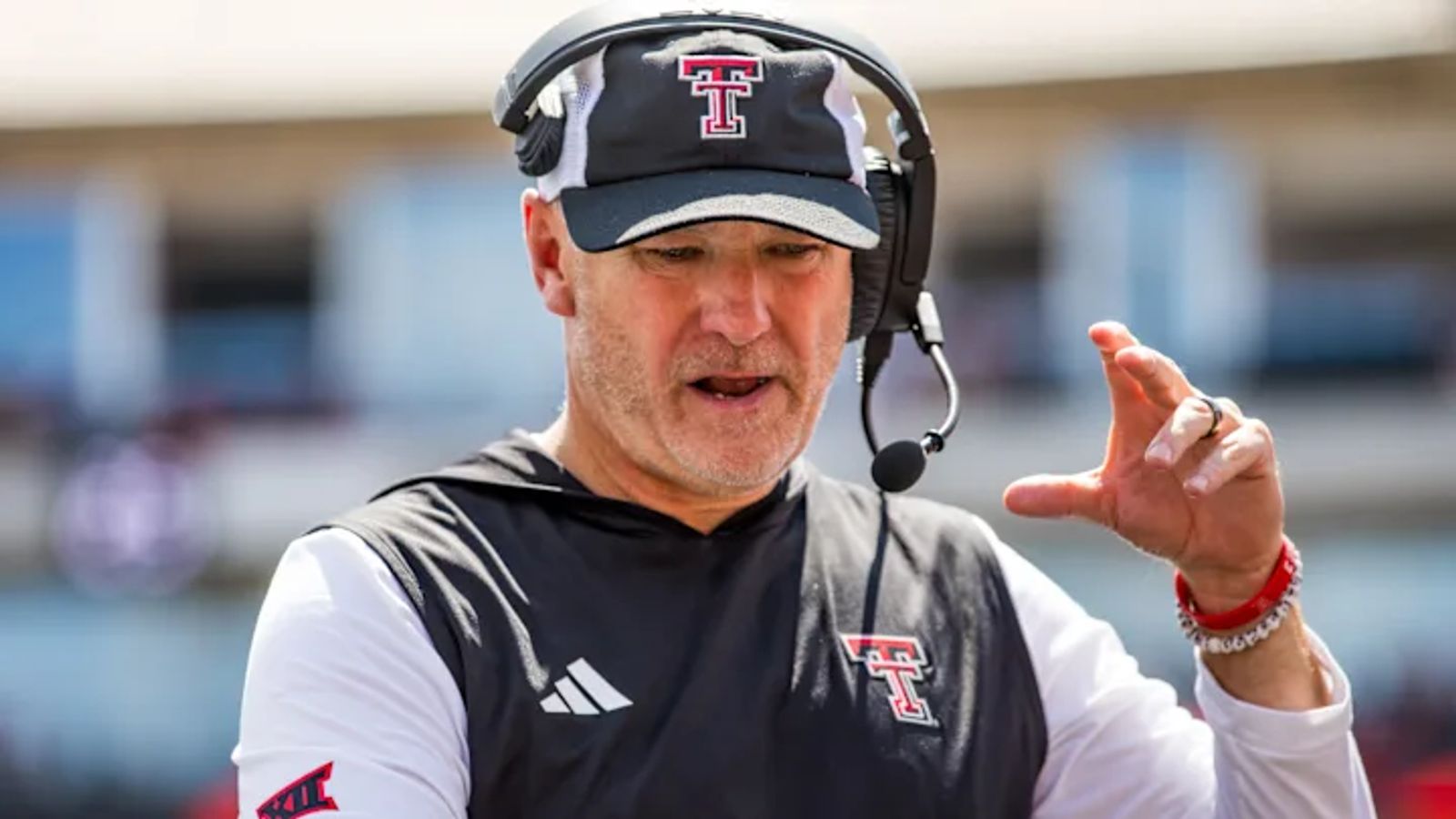 Joey McGuire on USC attendance vs. Texas Tech's sold-out Lubbock crowd: "60,000... no matter what the weather is like"