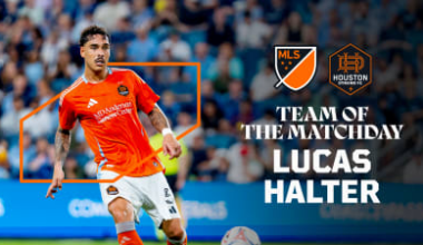 Defender Lucas Halter named to MLSSoccer.com Team of the Matchday for the first time this season