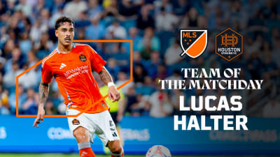 Defender Lucas Halter named to MLSSoccer.com Team of the Matchday for the first time this season