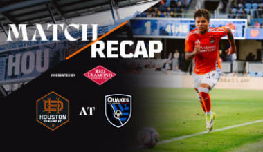 Houston Dynamo FC fall on the road, remain second in the MLS Western Conference