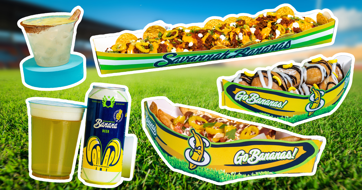 Banana-themed menu comes to Globe Life Field for Banana Ball games in Arlington