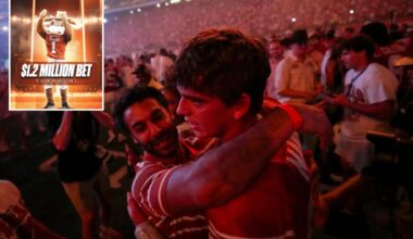 Texas' wild comeback win nets massive windfall for million-dollar bettor
