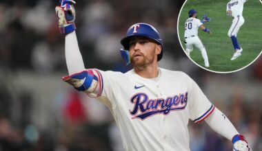Brandon Nimmo's focus is Rangers' playoff hopes, not Mets' past