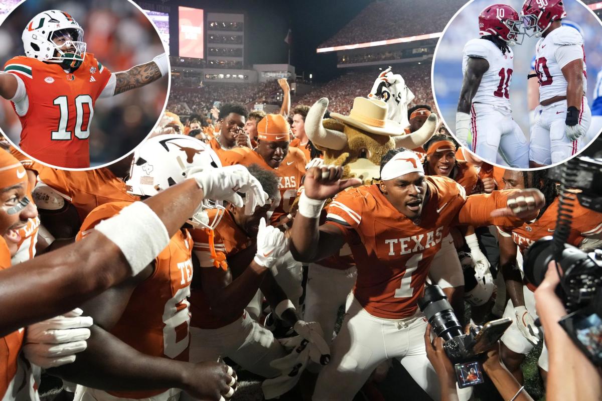 The Post’s college football rankings, Heisman watch following Week 2
