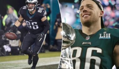 Zach Ertz signing with Eagles for return after Dallas Goedert injury