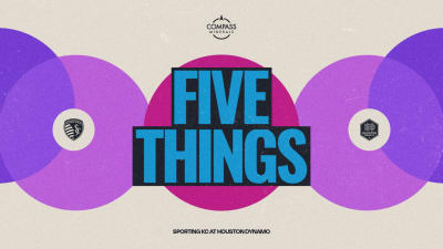 Five Things presented by Compass Minerals: Sporting heads south to face Houston | Sept. 26, 2026