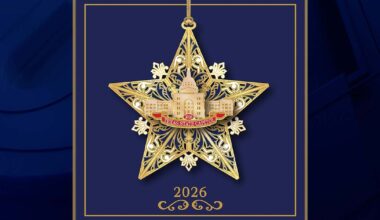 2026 Texas Capitol Ornament unveiled, available to purchase