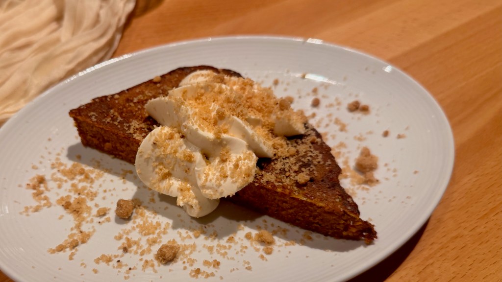 Pumpkin French toast at TasteProject in Arlington. 