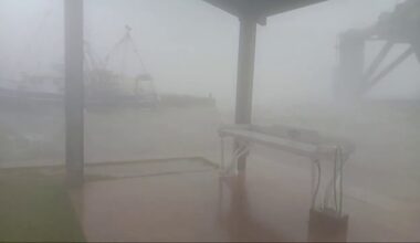 Tropical Storm Edouard brings choppy waves to Texas coast