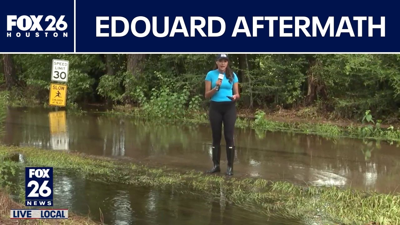 Tropical Depression Edouard dumps rain onto Liberty County