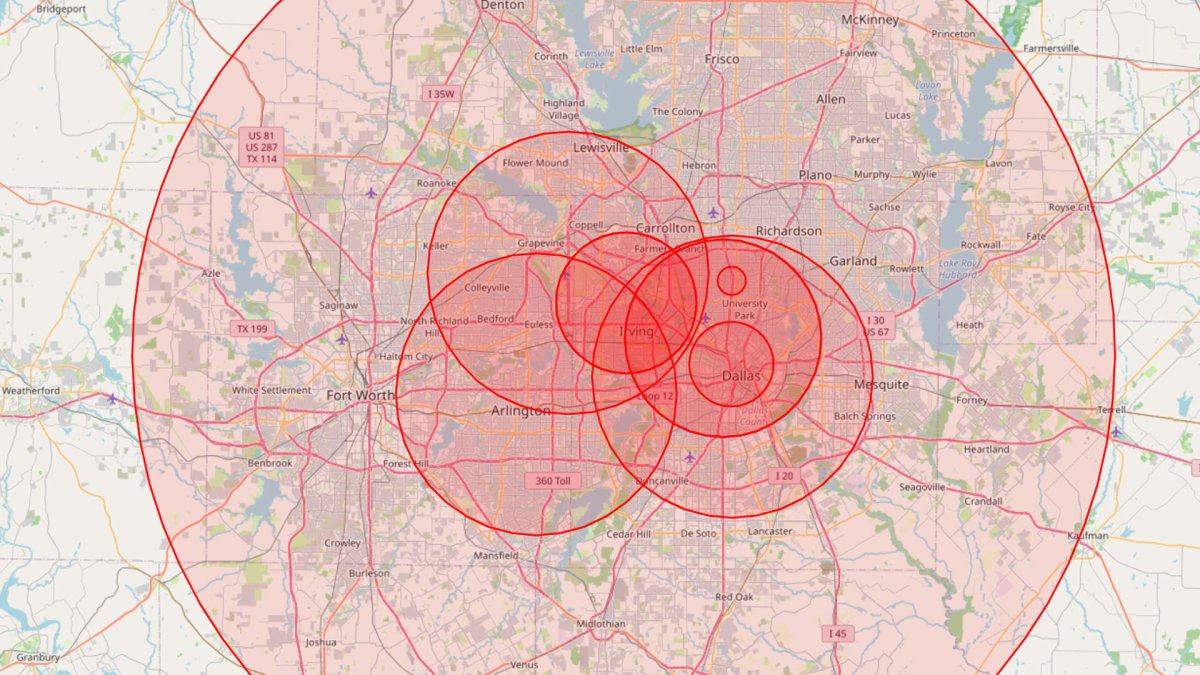 Drone restrictions cover DFW during President Trump’s visit – NBC 5 Dallas-Fort Worth