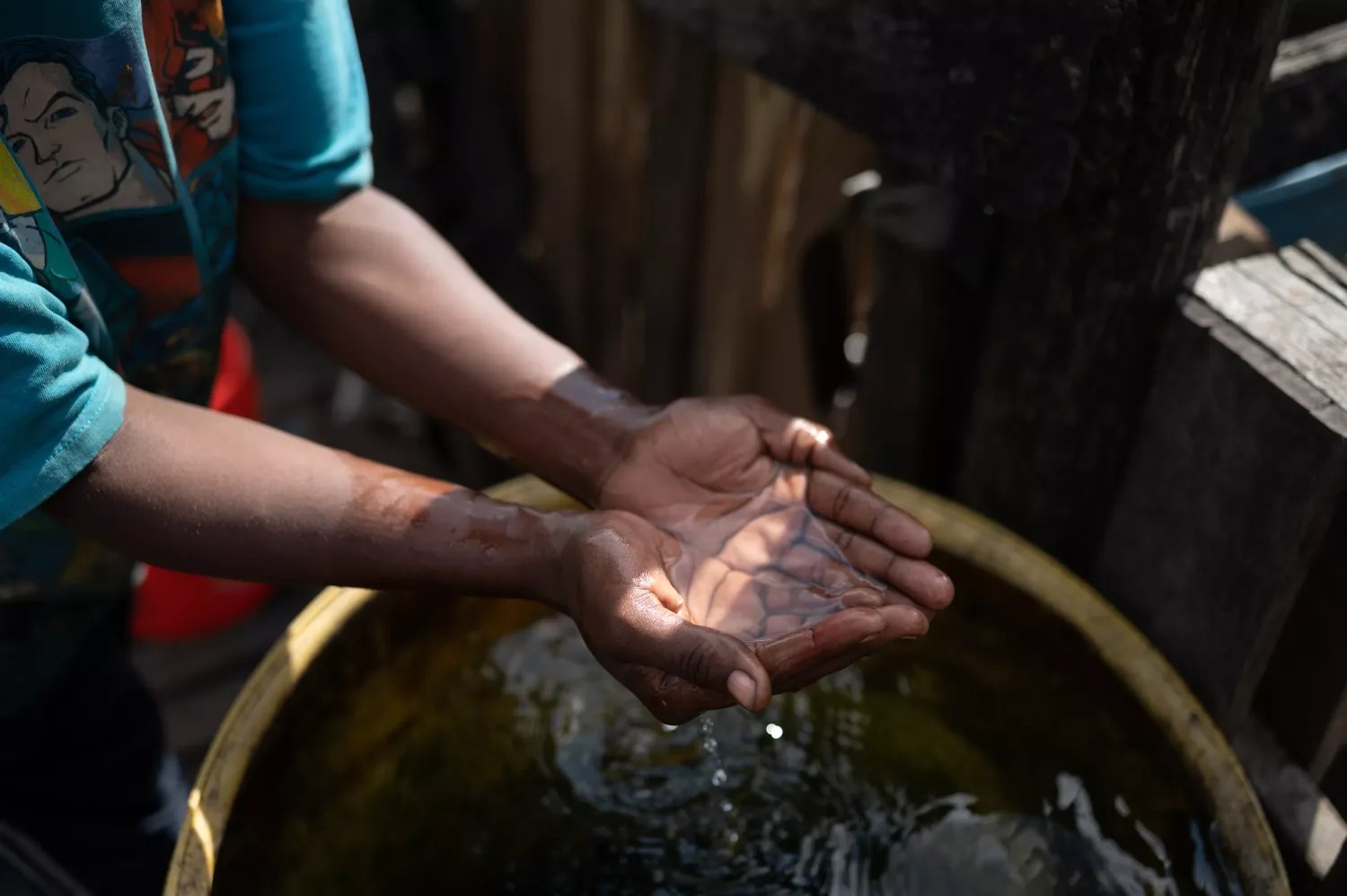 Sand Branch near Dallas has no clean drinking water