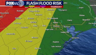 High flood risk across parts of Texas this week: Forecast