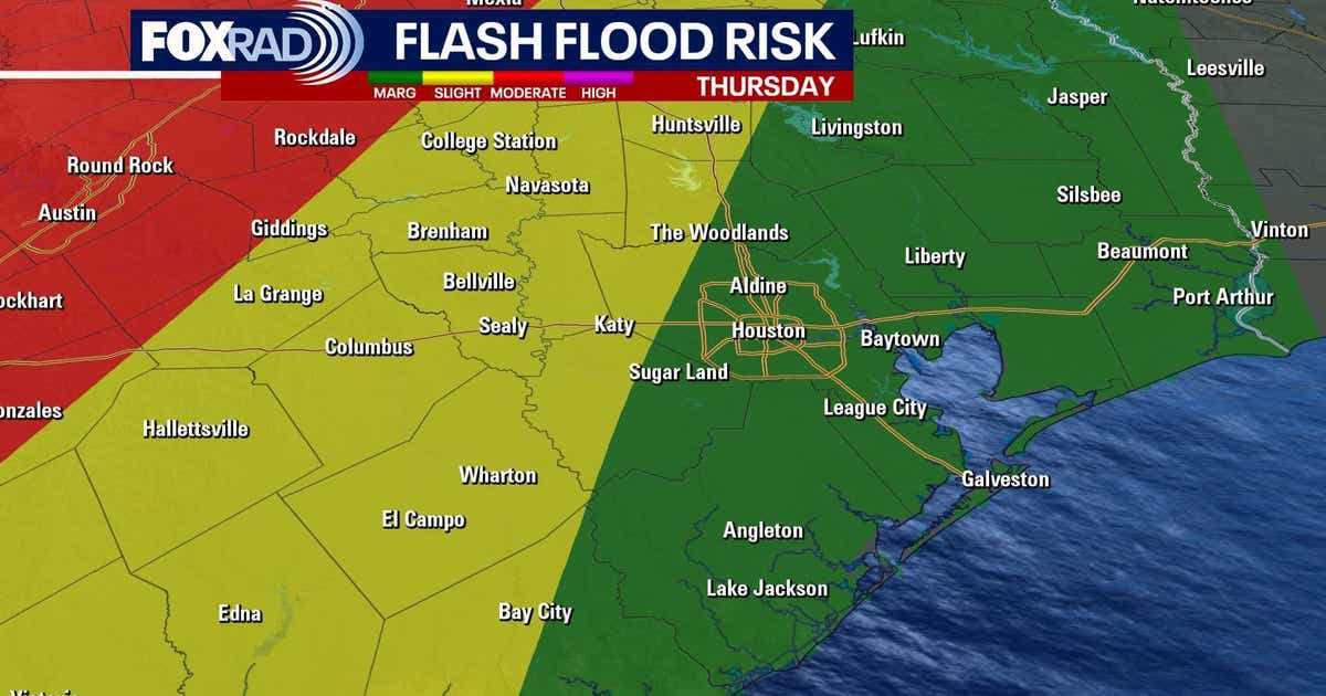 High flood risk across parts of Texas this week: Forecast