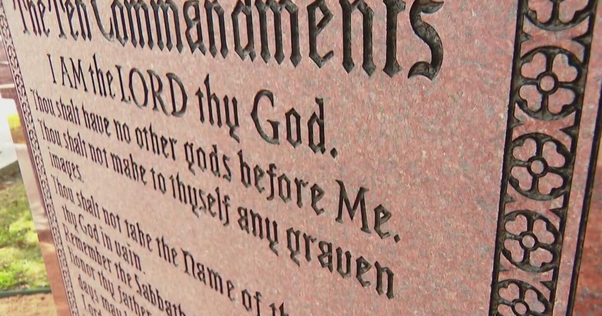 Rockwall takes action after Ten Commandments monument vandalized