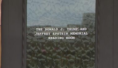 Dallas Epstein files exhibit puts Trump-Epstein relationship on display