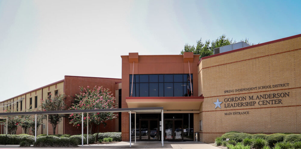 Exterior of the Spring ISD Administrative building