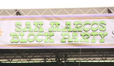 Texas vs Texas State: Block party in San Marcos