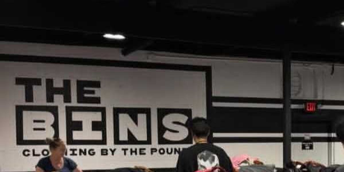 By-the-pound clothing store The Bins opens near UT Austin