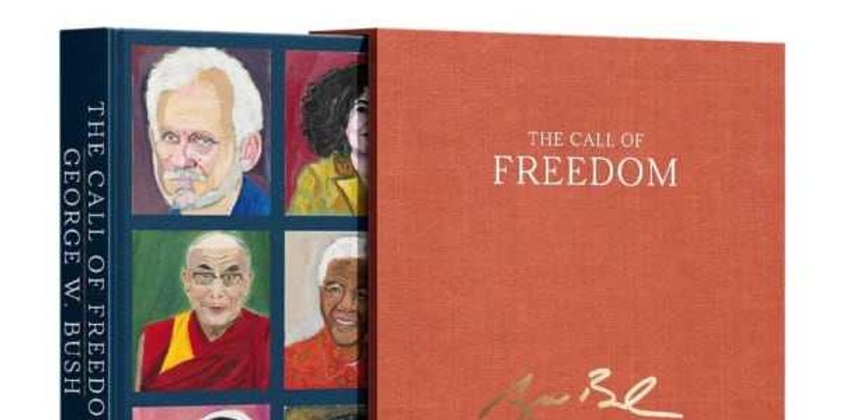 George W. Bush unveils book of political prisoner portraits