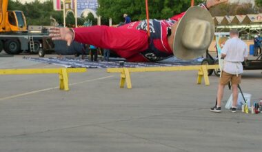 Big Tex, fitted with new wardrobe, going up in Fair Park ahead of the State Fair of Texas