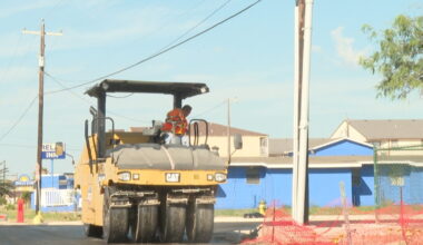 Gulfspray Avenue paving begins on North Beach after years of delays