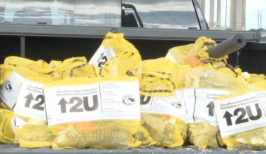 Grassroots cleanup targets JFK Memorial Causeway near North Padre Island